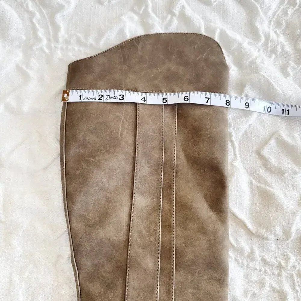 Korks Leather Tall Boots Size 9 New